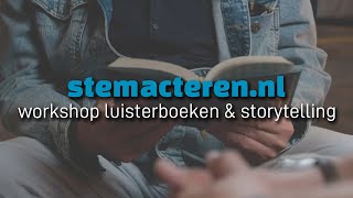 Wat is de Workshop Luisterboeken amp Storytelling [upl. by Sillaw]