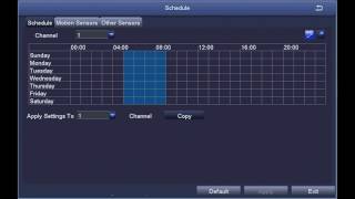 Uniden Guardian  Schedule Record Setup [upl. by Ronoel]