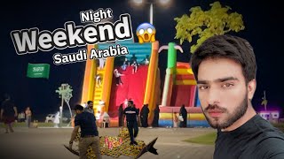 Weekend Nights in Hafar al batin 🔥😋  Life in Saudi Arabia 🇸🇦 [upl. by Nikos665]