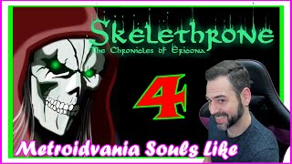 METROIDVANIA OSCURO con Toque SOULS  SKELETHRONE THE CHRONICLES OF ERICONA Gameplay Español 4 [upl. by Nevai]