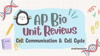 AP Biology Review Unit 4 Cell Communication amp Cell Cycle [upl. by Mosira]