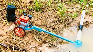 DIY Mini Water pump  Gasoline Machine 20hp [upl. by Hteb977]