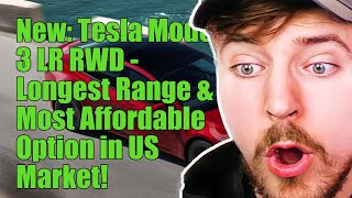 Tesla Model 3 Long Range RWD is now available to order in the US [upl. by Betteanne]