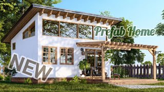 Prefab House on a Budget Affordable Housing Solutions for All  Luxury Smart Living Design [upl. by Lorin]