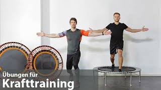 4 einfache Übungen für ein Krafttraining mit dem Minitrampolin  bellicon Deutschland [upl. by Liane19]