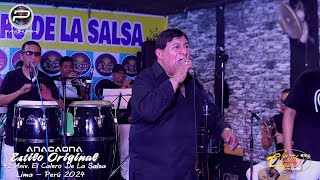 Anacaona Ft José Diaz ❌ Orquesta Estilo Original 🎼 42° Aniv Local El Calero Restobar 271024 [upl. by Cressida]