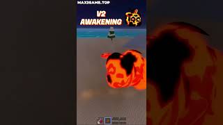 Magma Fruit V2 Unleashed Full Awakening Showcase in Blox Fruits 🌋 [upl. by Oicelem633]