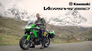 2022 Versys 650 Action Video [upl. by Mahmoud]