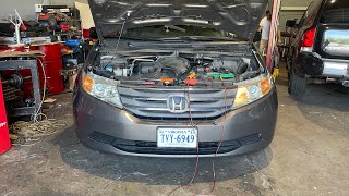 Honda Odyssey one DRL not working [upl. by Fronnia]