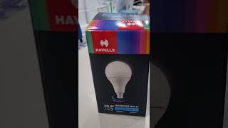 Havells inverter bulb 💡havells balb jksanitary [upl. by Ansev]