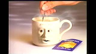 Beechams Hot Lemon advert with the face on the cup  1991 [upl. by Aidnyc]