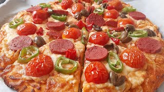 Pizza Tarifi ✅Tüm Bildiğiniz Tarifleri Unutun ❗Tam ölçülü Hamuruyla Ve Harika Sosuyla Pizza [upl. by Scarlet]