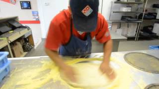 Dominos guy makes 3 Pizzas in 39 Seconds  Sarasota HeraldTribune [upl. by Krueger]