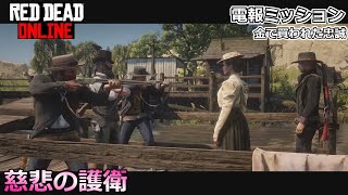 【RDO】電報ミッション 金で買われた忠誠「慈悲の護衛」 [upl. by Shela]