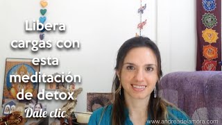 Libera cargas energéticas desintoxicándote  Meditación de Detox [upl. by Amelita]