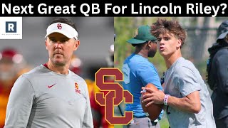 Lincoln Riley Going After QB Of The Future  USC Football Recruiting News [upl. by Alysia397]