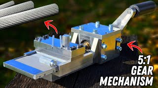 I BUILD a Knurling MACHINE for Serial Manufacturing [upl. by Borszcz]