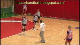 Handball Training  Wing Training  Geir Erlandsen Part 4 [upl. by Nessaj]