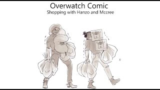 Shopping with Hanzo and Mccree Overwatch Comic [upl. by Yanahc517]