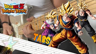 PHY LR Goku Gohan amp Trunks Incomplete Finish Skill OST Guitar Lesson Dragon Ball Z Dokkan Battle [upl. by Reivaz187]