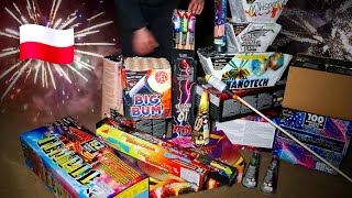 VUURWERK AFSTEKEN IN POLEN 2022 [upl. by Fritze]