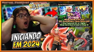 INICIANDO UMA CONTA EM 2024  MELHOR COMEÇO DE JOGO  NARUTO X BORUTO NINJA VOLTAGE [upl. by Aramoix]