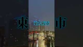 富山市vs東大阪市地理系 都市比較 強さ比べ [upl. by Araeic389]