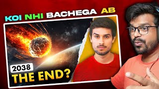 Will Asteroid DESTROY Earth in 2038  The End of the World  Dhruv Rathee  Reaction Chacha 20 [upl. by Wandis786]