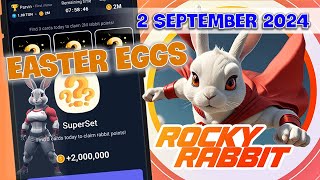 Easter Eggs 2 September Rocky Rabbit  Superset Enigma Today [upl. by Troy]