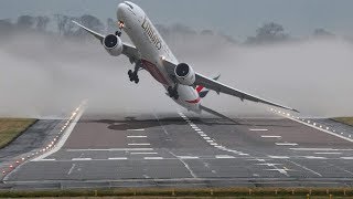 Scary Plane Crosswind Landings Compilation [upl. by Anesusa198]