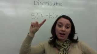 Inequalities with Distribution [upl. by Niran]