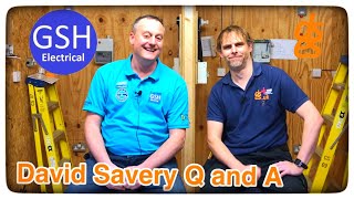 A Chat with David Savery of DSES Electrical about Working for Himself Apprenticeships amp YouTube [upl. by Eissed]