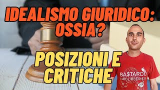 Teoria e filosofia del diritto idealismo giuridico Hegel e Marx [upl. by Hgielak160]