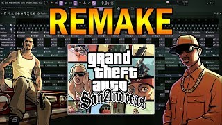 GTA San Andreas Theme FL STUDIO REMAKE  DESCARGA [upl. by Cummins337]