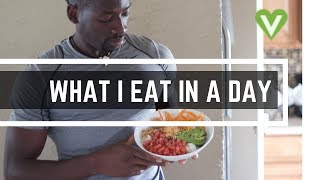 what I eat in a day  4 recipes with iHerb  vegan athlete [upl. by Naig]