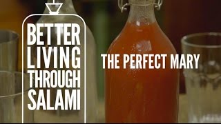 The Perfect Bloody Mary Recipe Presented by Volpi Foods [upl. by Gavette862]