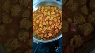 Soya chunks rice recipe youtubeshorts trending [upl. by Latrina]