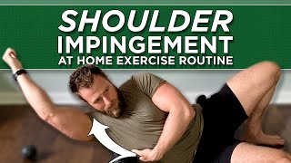 Exercises for Shoulder Impingement  Comprehensive Routine to Do at Home [upl. by Onitram]