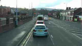 Drive Through Rochdale Oldham and Stalybridge Nothing exciting happens [upl. by Ekim]