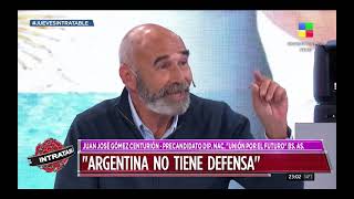 Juan José Gomez Centurión en Intratables 292021 [upl. by Nosyerg]