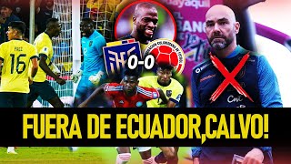 ECUADOR NO JUEGA a NADA con FÉLIX SÁNCHEZ reseña del Ecuador 00 Colombia [upl. by Llemart223]