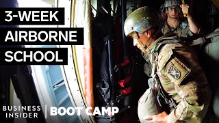 What Army Paratroopers Go Through At Airborne School  Boot Camp [upl. by Hedvah]