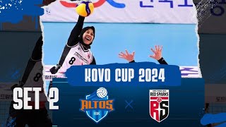 IBK Altos Vs Redsparks Kovo Cup 2024 Set 2 kovo분석 kovocup megawati bolavoli korea volleyball [upl. by Ived379]