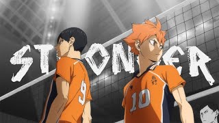 Haikyuu 「AMV」 stronger [upl. by Jamal]