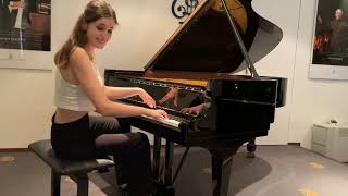 F Liszt Totentanz solo piano Dina Ivanova [upl. by Grath185]