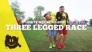 Dirty Weekend 2016 Three Legged Race [upl. by Anazraf]