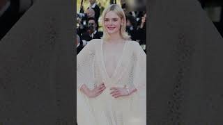 Elle Fanning Favors Florals in Backless Gucci Gown at Cannes Film Festival 2024ClosingCeremony top [upl. by Annauj]