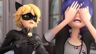 PAPA GAROU  MARINETTE E CAT NOIR REVELAM SEUS SENTIMENTOS [upl. by Lokkin]