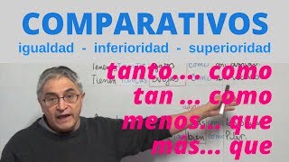 Comparativos en español [upl. by Dame746]