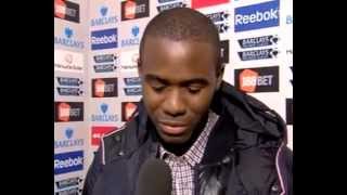 An emotional Fabrice Muamba gave thanks to his supporters ahead of Boltons match against Tottenham [upl. by Krissy]